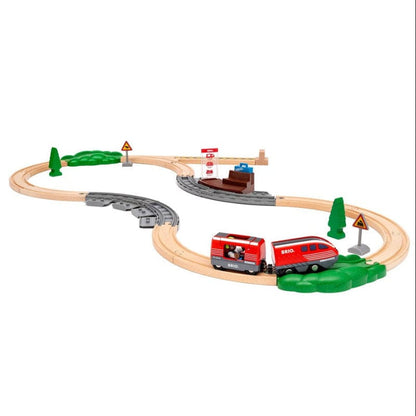 Brio Train Playsets 36102 Pull-Back Train Set