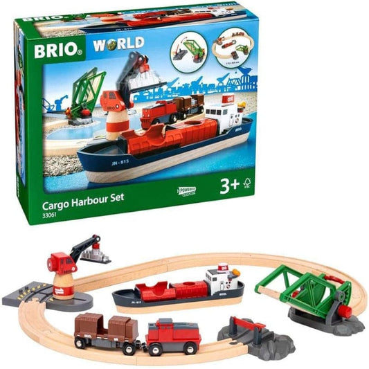 BRIO Train Playsets Cargo Harbor Set 33061