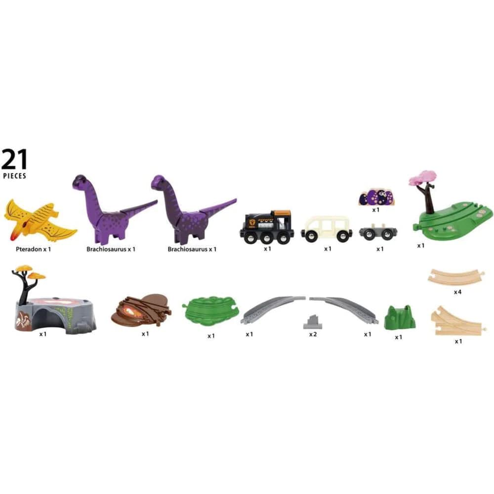 Brio Train Playsets Default Dinosaur Adventure Set 36094