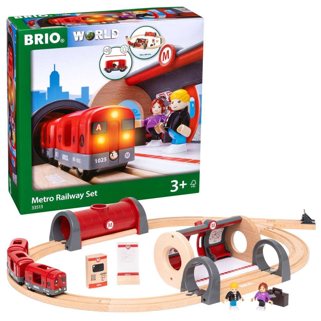 Brio Train Playsets Metro Railway Set 33513