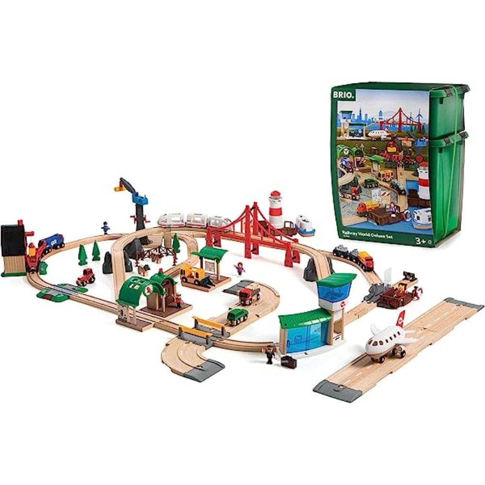 Brio Train Playsets Railway World Deluxe Set 33766