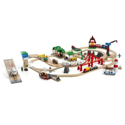 Brio Train Playsets Railway World Deluxe Set 33766