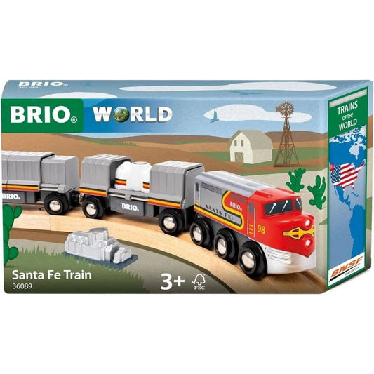 Brio Train Sets Default Santa Fe Train (Trains of the World) 36089