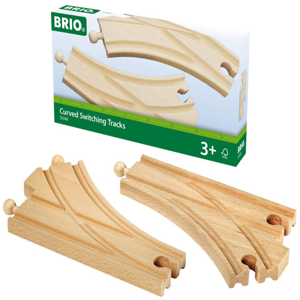 Brio Train Tracks Curved Switching Tracks 33346