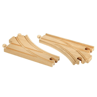 Brio Train Tracks Curved Switching Tracks 33346