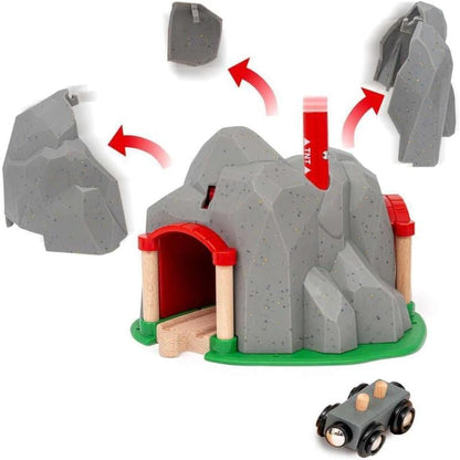 Brio Train Tracks Default Exploding Mountain Tunnel 36044