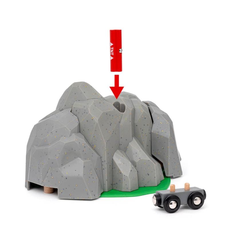 Brio Train Tracks Default Exploding Mountain Tunnel 36044