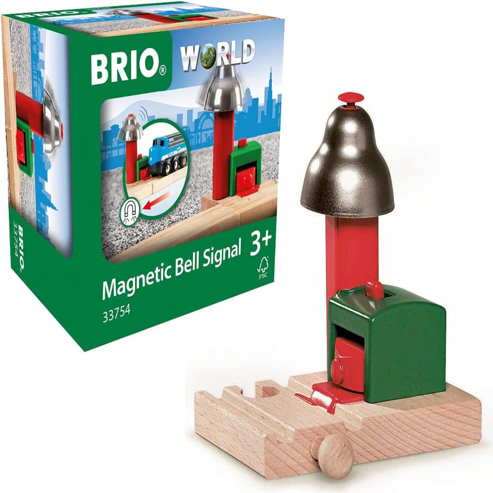 Brio Train Tracks Magnetic Bell Signal 33754