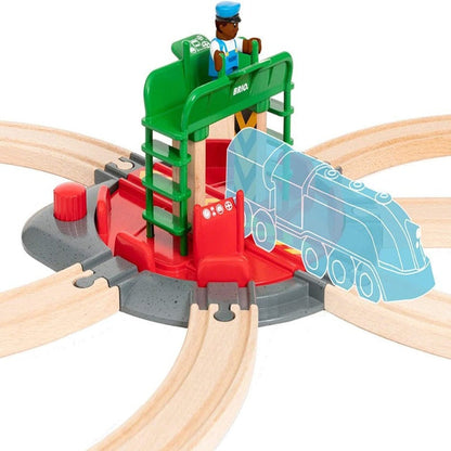 Brio Train Tracks Turntable and Figure 33476
