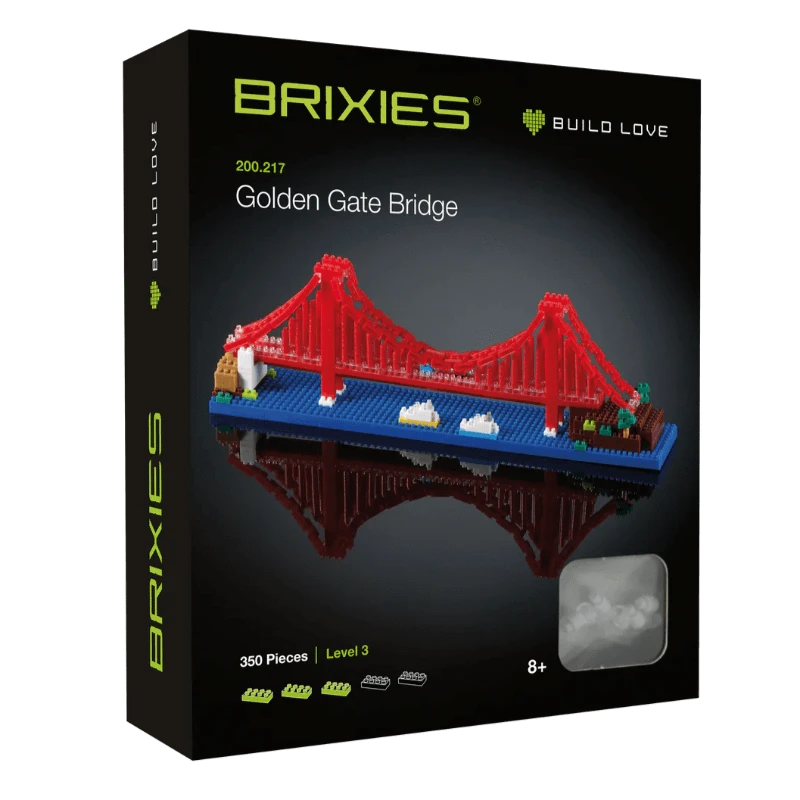 Brixies Construction Brixies - Golden Gate Bridge
