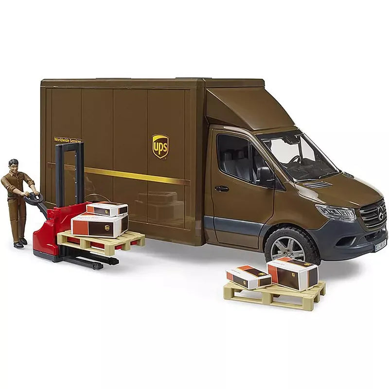 Bruder Vehicles MB Sprinter UPS w/Driver