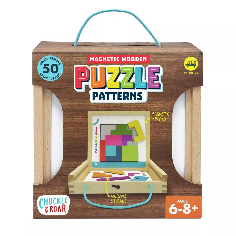 Buffalo Games Brain Teaser Games Magnetic Wooden Logic Puzzle
