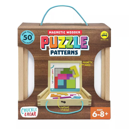 Buffalo Games Brain Teaser Games Magnetic Wooden Logic Puzzle
