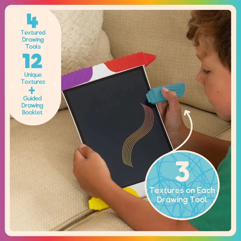 Buffalo Games Coloring & Painting Kits Boogie Board: Magic Sketch LCD Scribble n Play