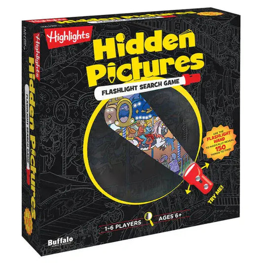 Buffalo Games Cooperative Games Hidden Pictures Flashlight Search Game