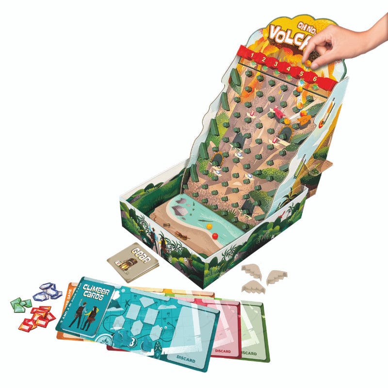 Buffalo Games Strategy Games Oh No Volcano