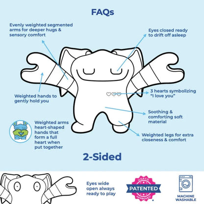 Bumpas Weighted Plush Bumpas Fancies - Buzzby