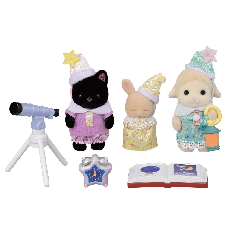 Calico Critters Default Default Calico Critters Nursery Friends: Sleepover Party Trio