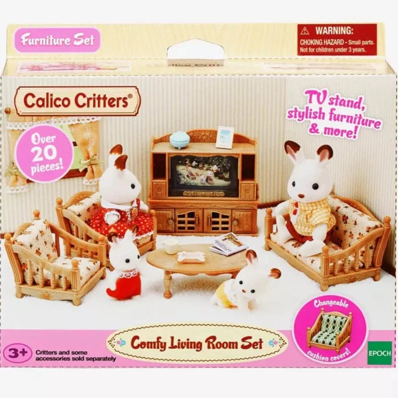 Calico Critters Doll Accessories Default Calico Critters - Comfy Living Room Set