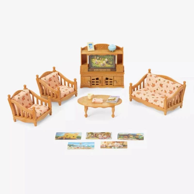 Calico Critters Doll Accessories Default Calico Critters - Comfy Living Room Set