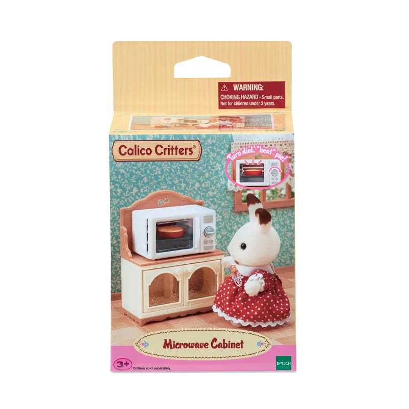 Calico Critters Doll Accessories Default Calico Critters - Microwave Cabinet