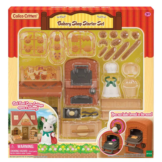 Calico Critters Doll Playset Accessories Calico Critters: Bakery Shop Starter Set