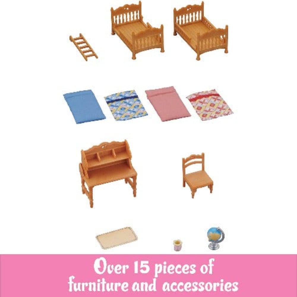 Calico Critters Doll Playset Accessories Calico Critters - Children's Bedroom Set