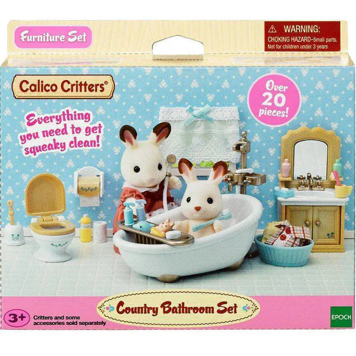 Calico Critters Doll Playset Accessories Calico Critters: Country Bathroom Set