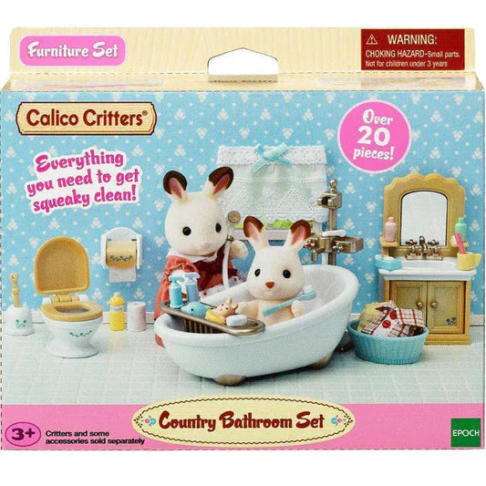 Calico Critters Doll Playset Accessories Calico Critters: Country Bathroom Set
