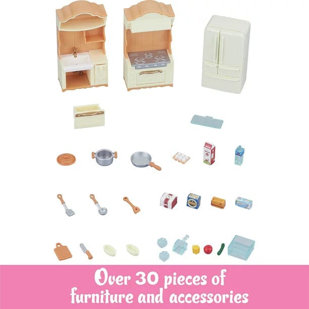 Calico Critters Doll Playset Accessories Calico Critters - Kitchen Play Set