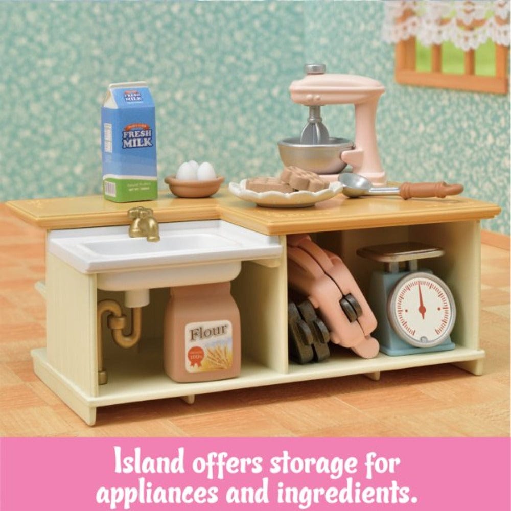 Calico Critters Doll Playset Accessories Callico Critters - Kitchen Island