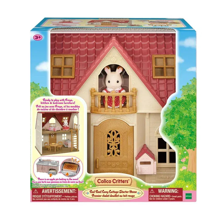 Calico Critters Doll Playsets Calico Critters: Red Roof Cozy Cottage