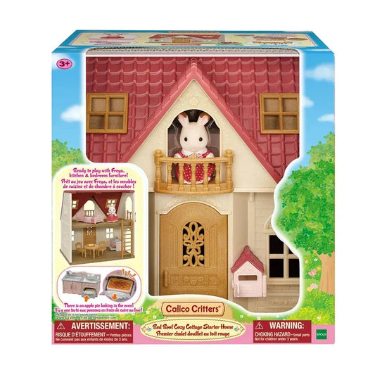 Calico Critters Doll Playsets Calico Critters: Red Roof Cozy Cottage