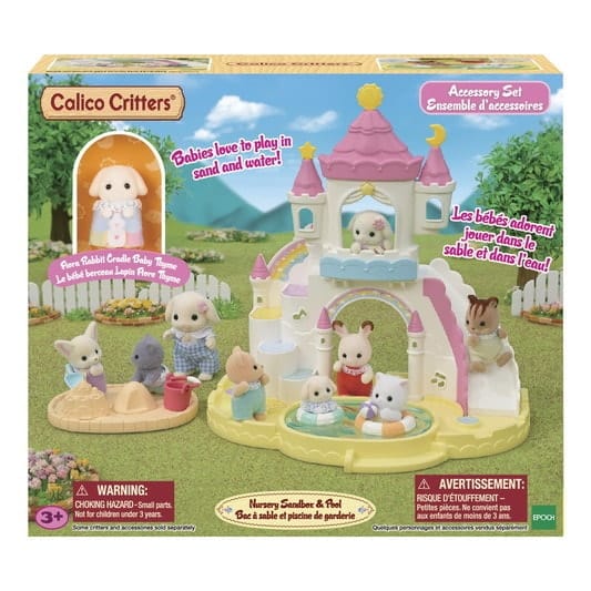 Calico Critters Doll Playsets Default Calico Critters Nursery Sandbox & Pool