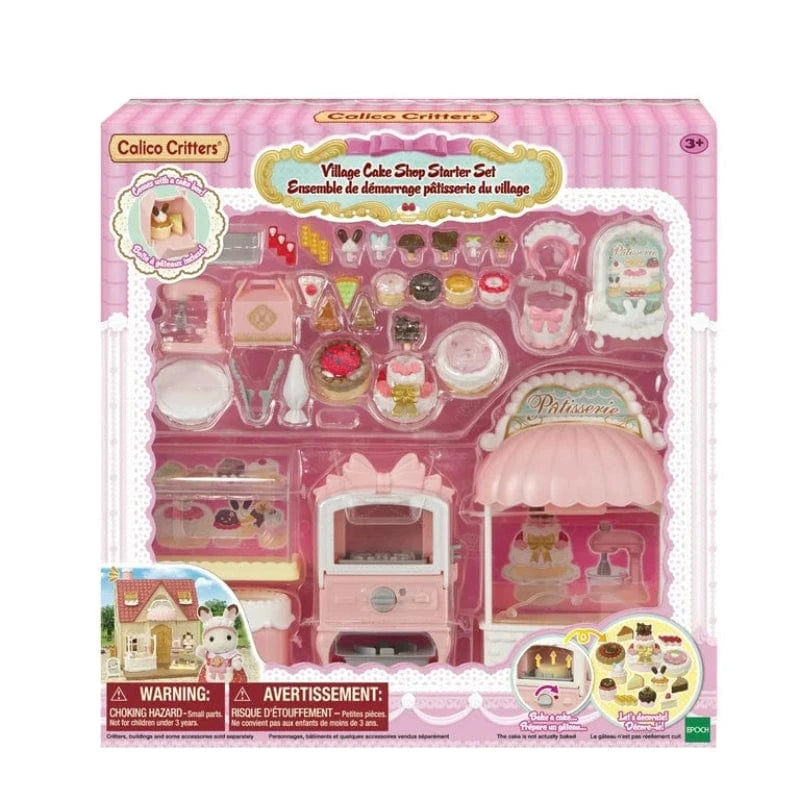 Calico Critters Doll Playsets Default Calico Critters: Village Cake Shop Starter Set