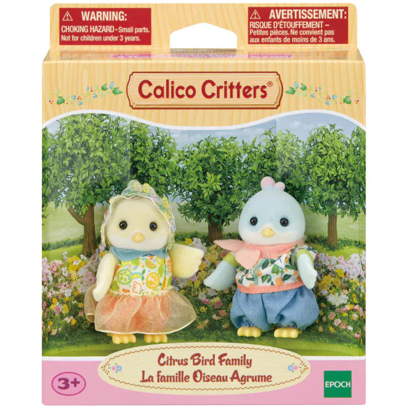 Calico Critters Dolls Calico Critters: Citrus Bird Family