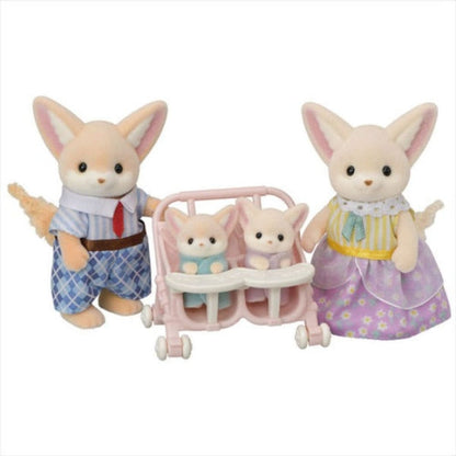 Calico Critters Dolls Calico Critters - Fennec Fox Family