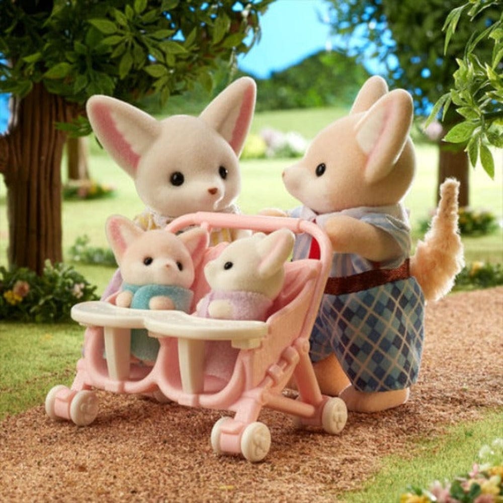 Calico Critters Dolls Calico Critters - Fennec Fox Family