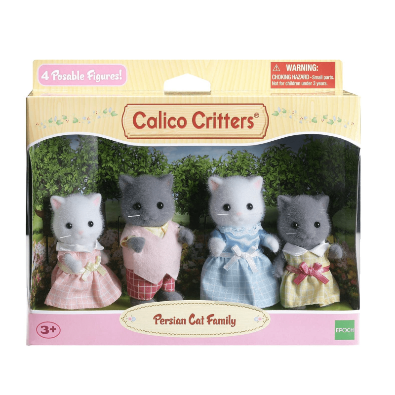 Calico Critters Dolls Calico Critters - Persian Cat Family