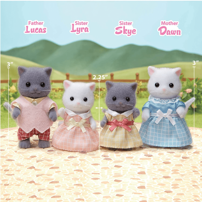 Calico Critters Dolls Calico Critters - Persian Cat Family