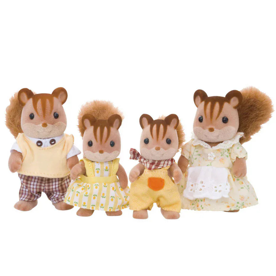Calico Critters Dolls Calico Critters:  Walnut Squirrel Family
