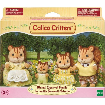 Calico Critters Dolls Calico Critters:  Walnut Squirrel Family