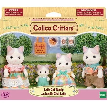 Calico Critters Dolls Default Calico Critters - Latte Cat Family