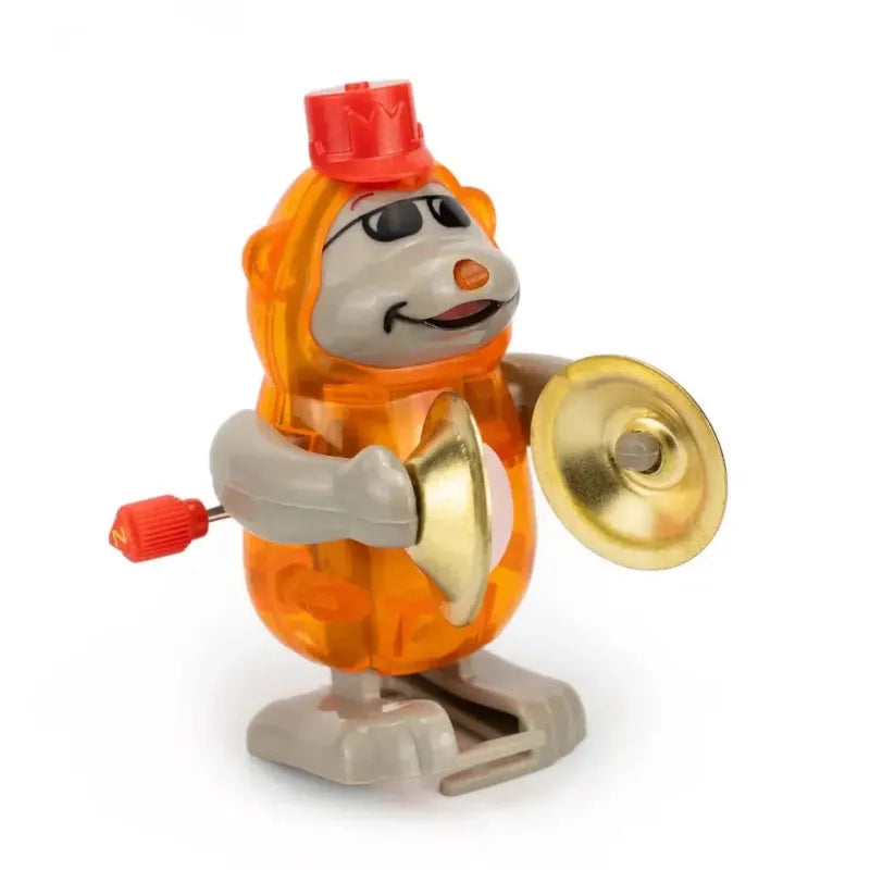 California Creations Wind up Toys Clarence Monkey with Cymbals Wind-Up