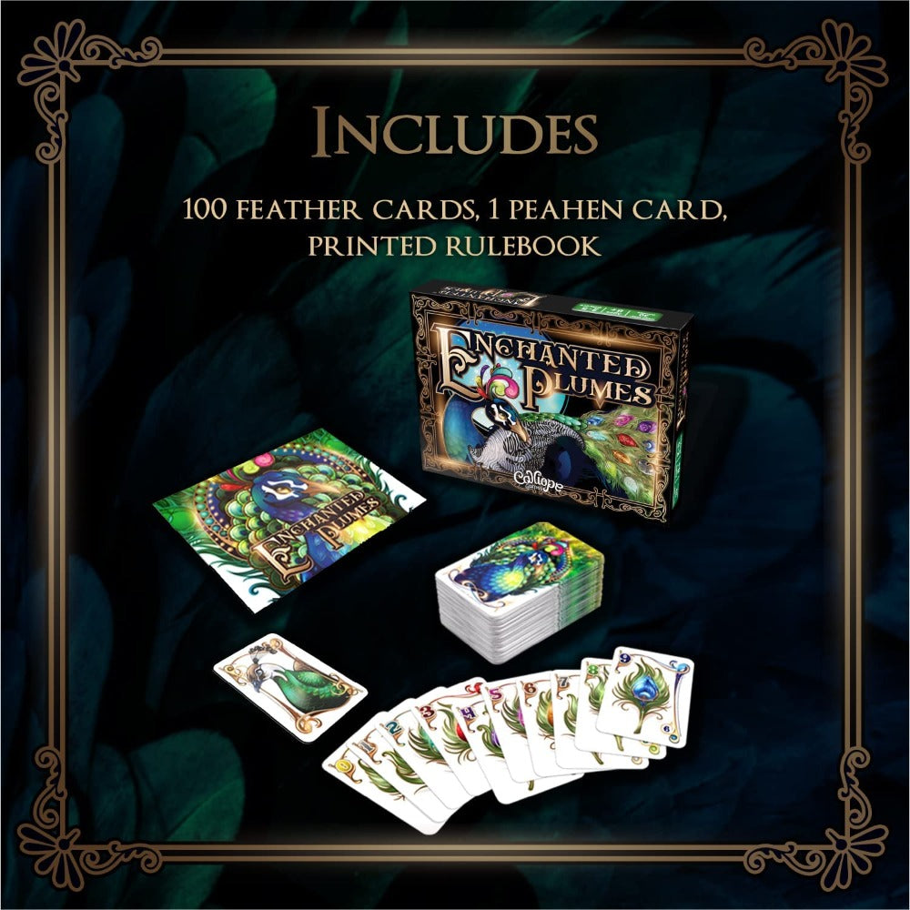 Calliope Games Card Games Enchanted Plumes