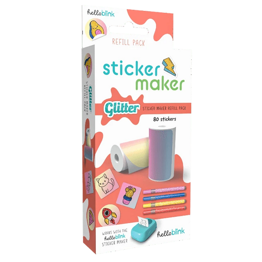 Ceaco Stickers Default Hello Blink Sticker Maker Refill Pack - Glitter