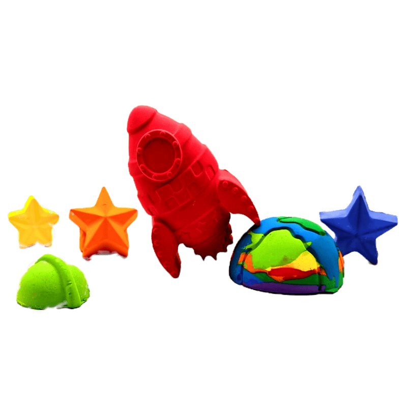 Chalk Bloc Sidewalk Chalk Go Rocket Go! Mini Chalk Set