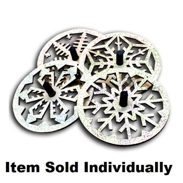 Channel Craft Spinner Tops Snowflake Spinner Top (Assorted Styles)