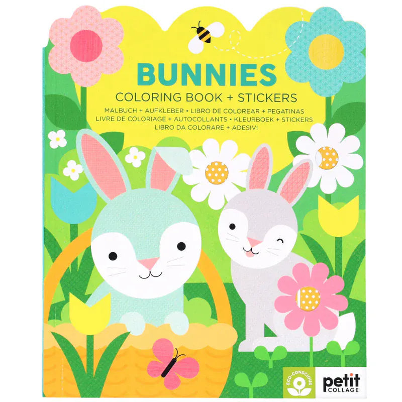 Chronicle Books Activity Books Bunnies Coloring Book + Stickers