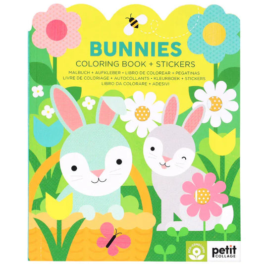 Chronicle Books Activity Books Bunnies Coloring Book + Stickers